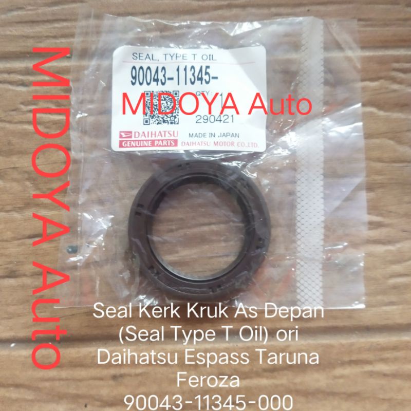 Seal Kerk Kruk As Depan Daihatsu Espass Taruna Feroza ori 90043-11345