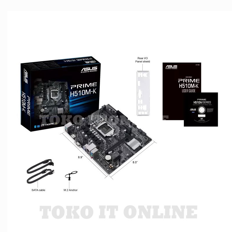 ASUS MOTHERBOARD PRIME H510M-K LGA 1200