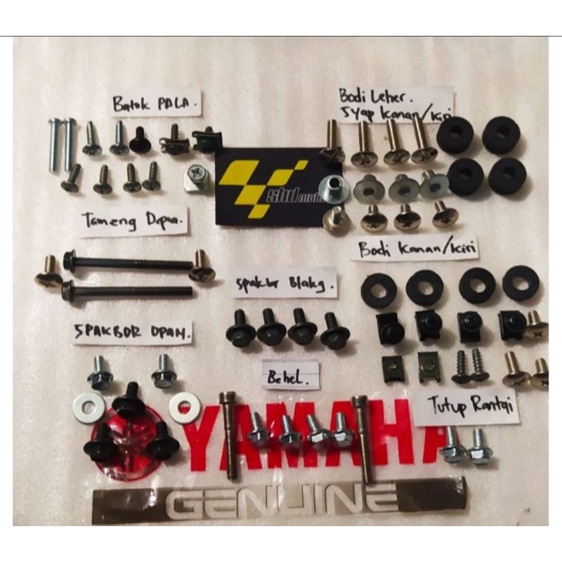 Baut Lengkap Full sett full body, vega R lama / vega lama