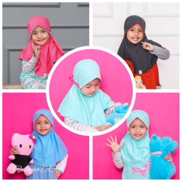 TERMURAH JILBAB KAOS ANAK Mazaya