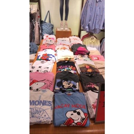 Ready Jastip Jasa titip Oversize Kaos Print Top Baju Cewek Tshirt Stradivarius Ori Sale Diskon Murah