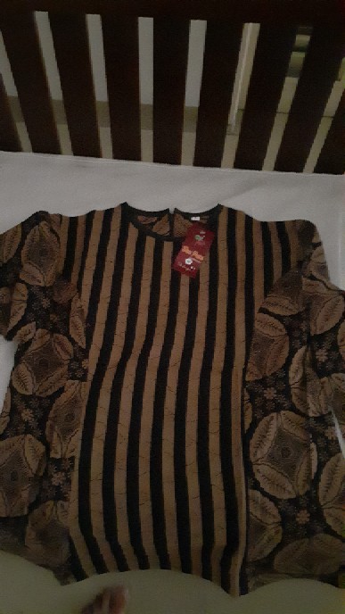 Batik Wanita Atasan Batik Wanita Blouse Batik Wanita S-m-l-xl-xxl-3l-4l-5l Motif Salur Dada