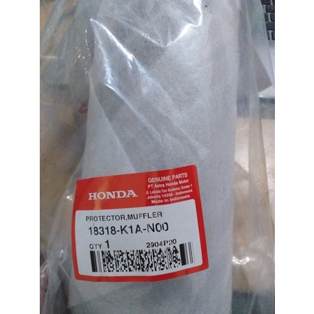 TUTUP KNALPOT BEAT2020 ORI 18318K1AN00