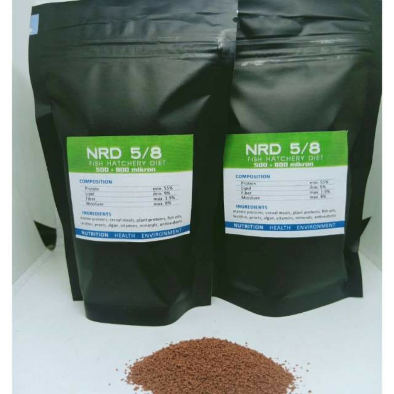 Pelet NRD 5/8 500-800 micron ORIGINAL!!! 100gr