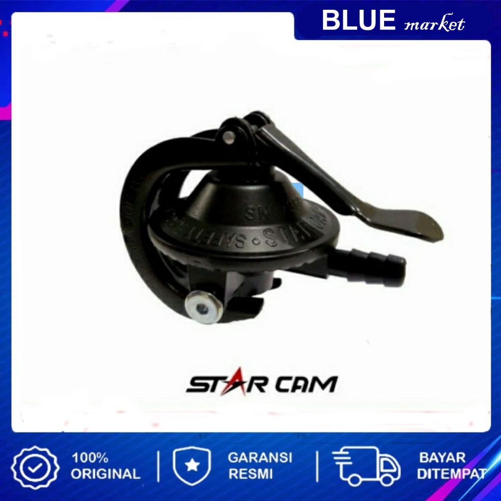 Regulator gas Starcam Destec SC T12R / SCT12RM / Meter / Regulator Kompor / Tekanan Rendah / Star Cam