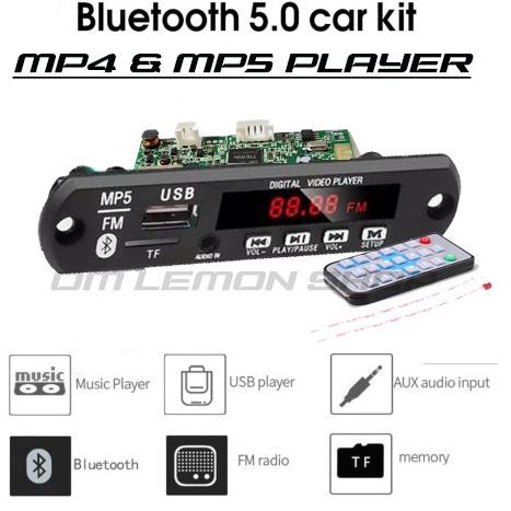 (Recomended) Modul Mp4 Mp5 bluetooth 5.0 12V 1015A