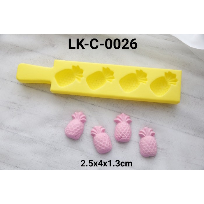 

KUE-PENGHIAS-ALAT- LK-C-0026 CETAKAN KUE KERING NASTAR KUE SATU COKLAT BUAH NANAS -ALAT-PENGHIAS-