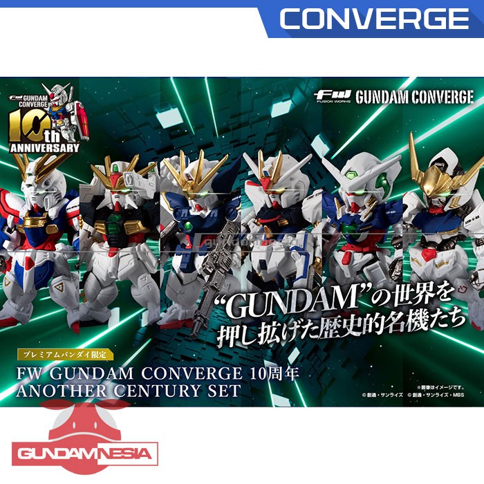 FW Gundam Converge Another Century Set 10th Anniversary (PBandai)