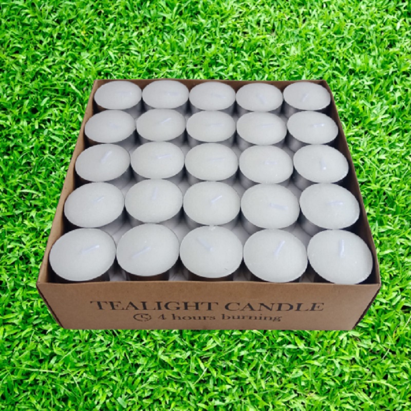 Lilin Tealight Lilin Dekorasi 4 Jam Isi 100Pcs