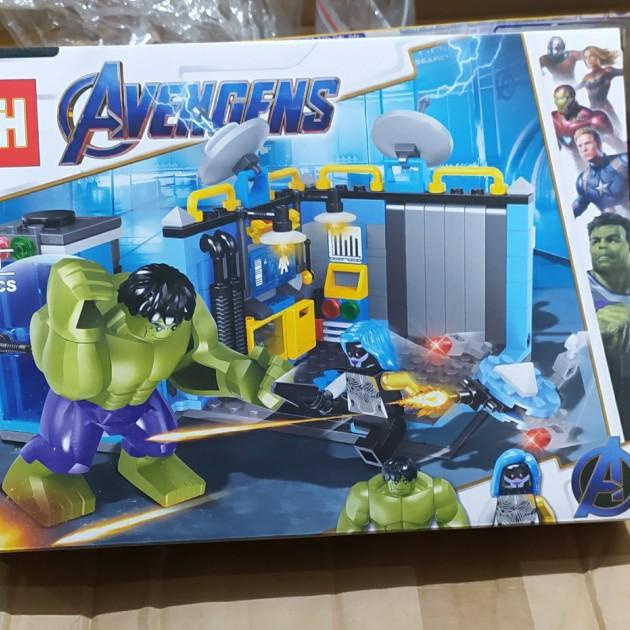 ♡ LEGO Thanos Big Figures Iron man Thanos Hulkbuster Gauntlet - Thanos ➷