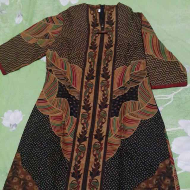 Sarimbit Couple Batik Dress Terusan Batik Wanita Agatha