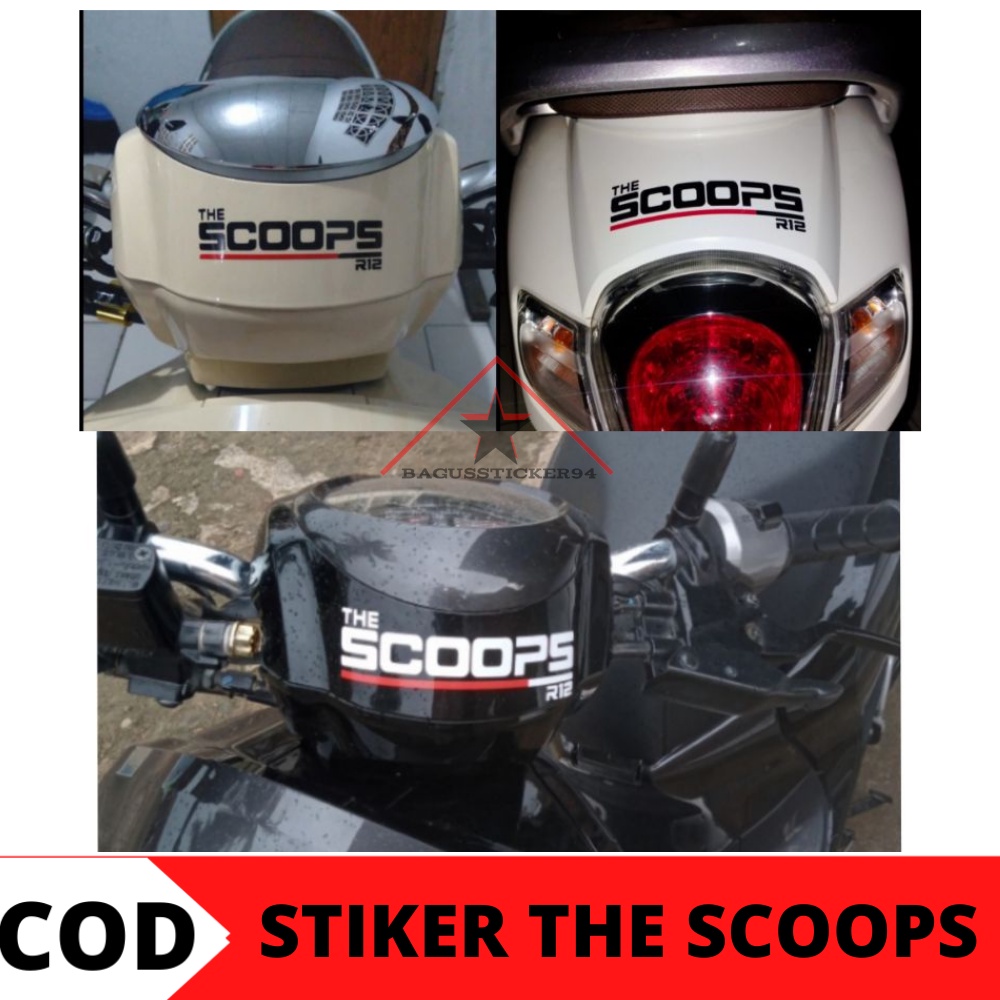 STIKER STREET SCOOPY/ STREET SCOOPY/ VARIASI SCOOPY/ STIKER KEREN