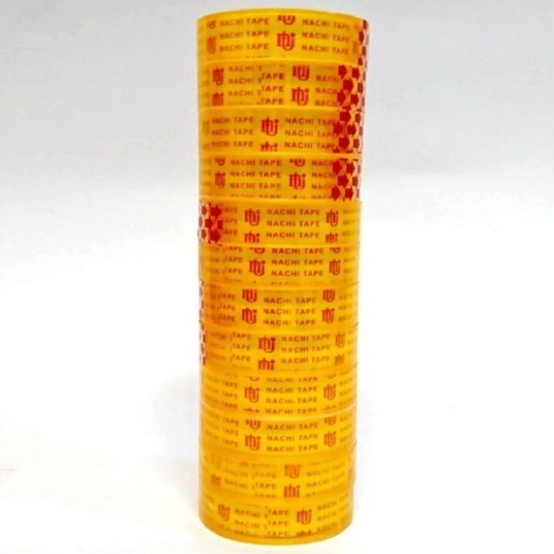 

Selotip Stationery Yellow Nachi 12mm x 25 Yard