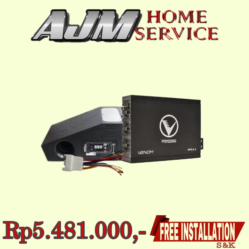 Paket OEM DSP VENOM 3.4 + Subwoofer CELLO