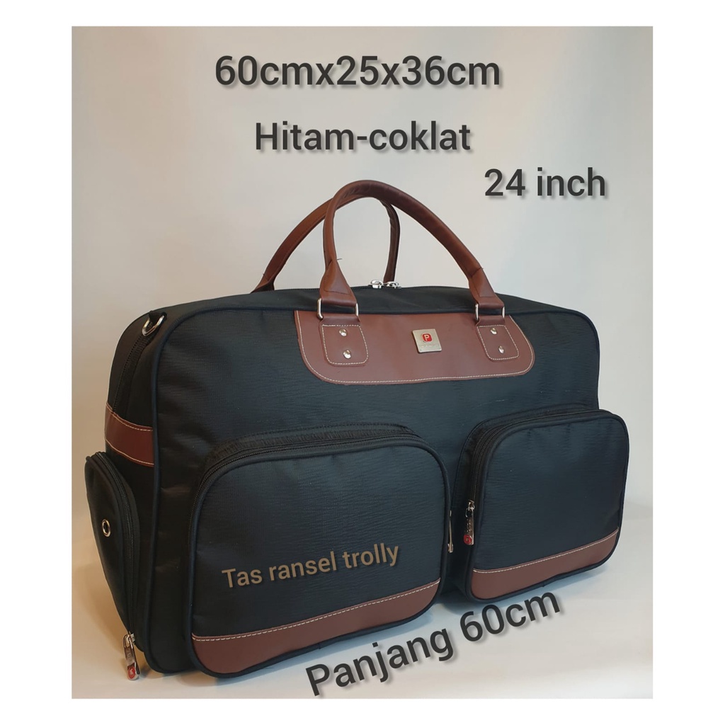 Tas Pakaian Travel Bag Polo Interclub 60cm Besar 100%original