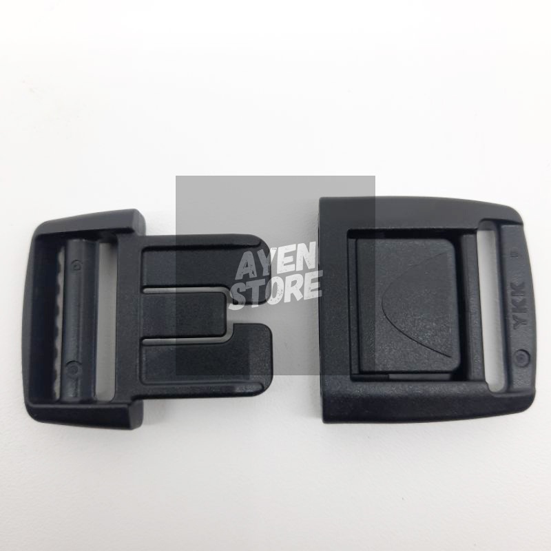 Kunci sodok YKK BUCKLE LB 25 FU ukuran 2.5 cm 25 mm LB25FU