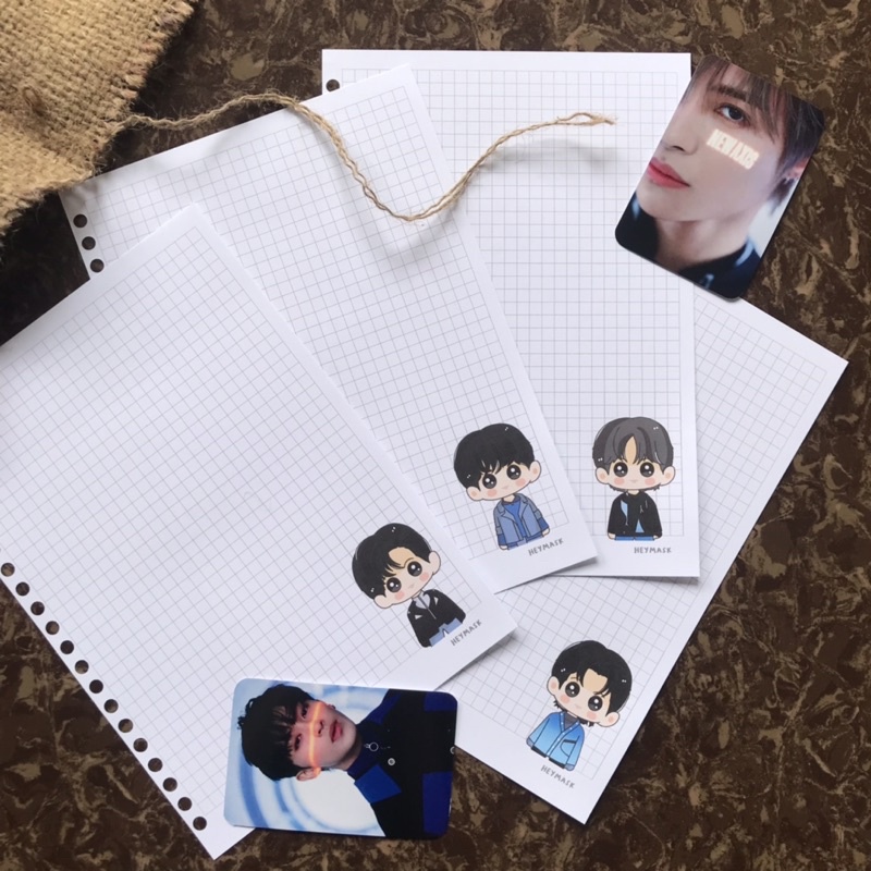 

[HM] ISI BINDER LOOSE LEAF B5 NCT UNIVERSE VOL.2 CHIBI FANART