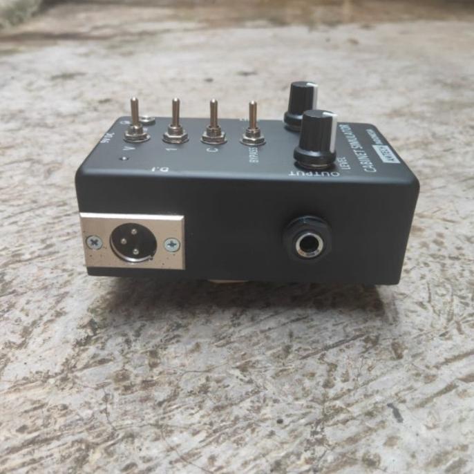 Cabsim Cabinet Simulator Amtech Alat Direct Gitar Ke Mixer Simulasi