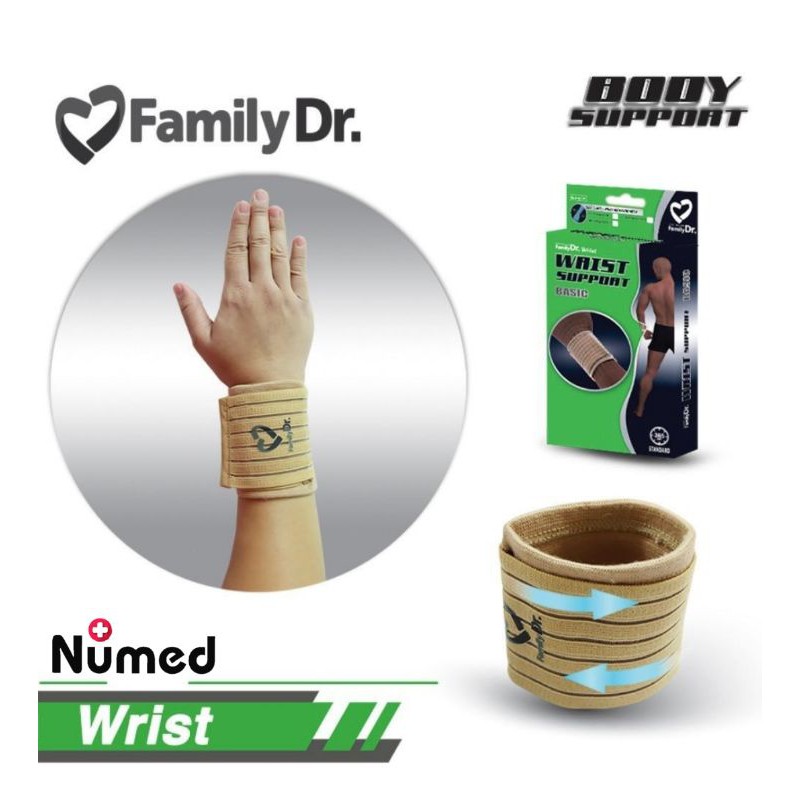 Wrist Support Basic Original Family Dr / Penyangga Pergelangan Tangan