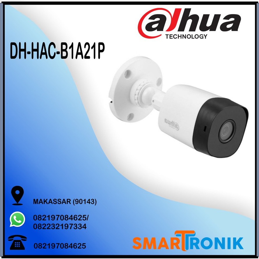 DAHUA 2MP HDCVI IR Bullet Camera (DH-HAC-B1A21P)
