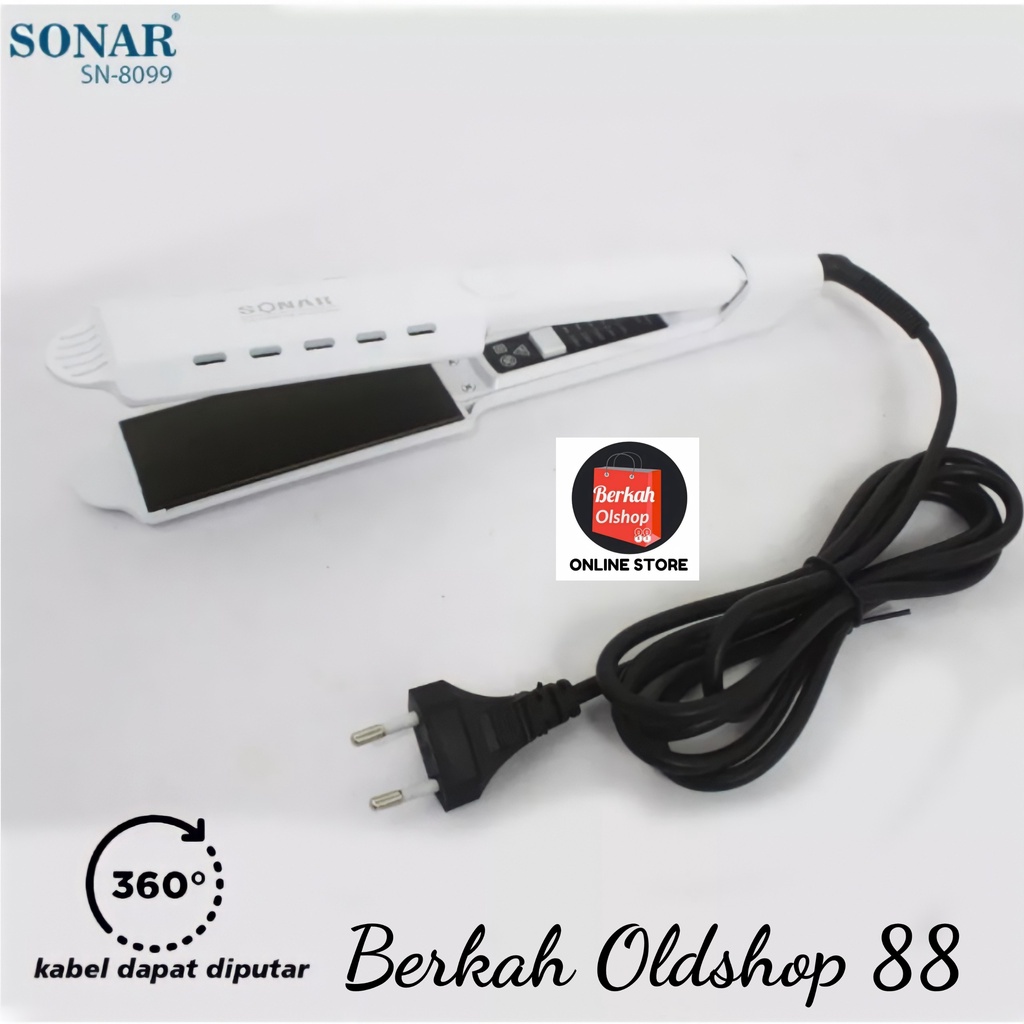 Catokan lurus Sonar SN-8099 , catokan plat besar , hairdryer , catokan 2in1 , CATOKAN SALON