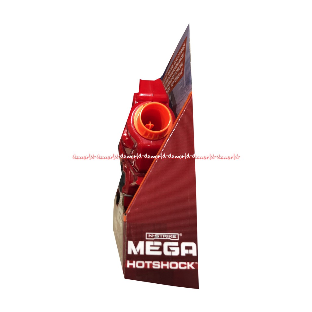 Nerf Mega Hotschock n Strike Pistol Mainan Dengan Peluru Busa