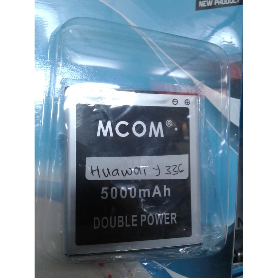 TERLARIS          Baterai Mcom Huawei Y336 5000mAh Double Power           stok terbatas