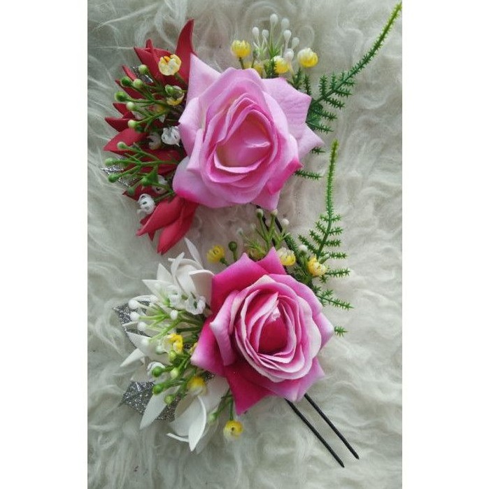 HIASAN RAMBUT BUNGA MAWAR HIAS