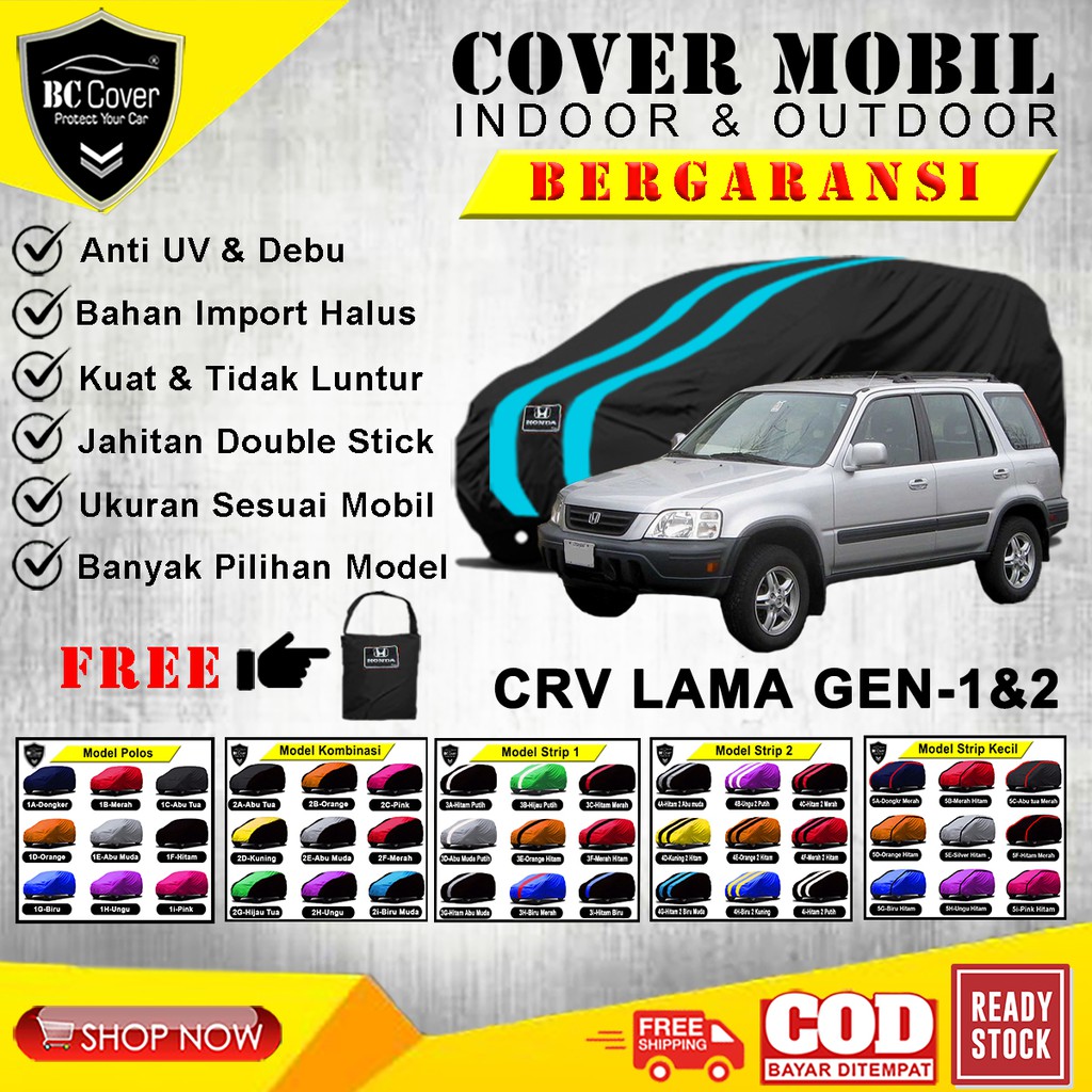 Body Cover Mobil Honda CRV Lama Gen 1&amp;2, Sarung Mobil CRV Lama, Mantel Tutup Pelindung Jas Mantol Kerudung Penutup Selimut CRV Lama Outdoor