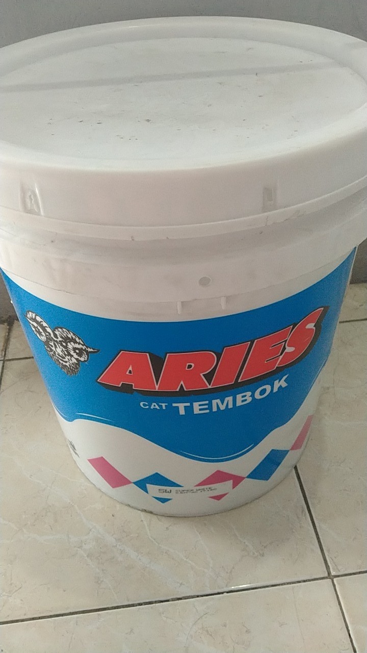 Cat Tembok Aries Putih (20 Kg)