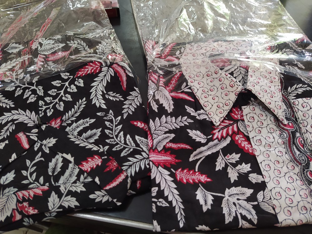 Bisa Dibeli Terpisah Couple Gamis Batik Pekalongan