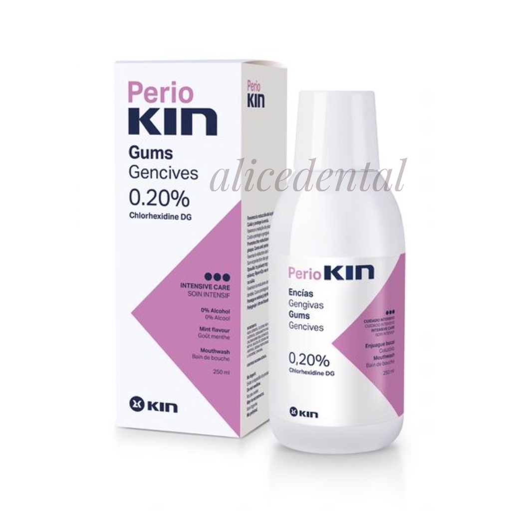 Periokin Perio KIN 0,2% obat kumur chlorhexidine hexidine chx mouth wash mouthwash 250ml klorhexidin