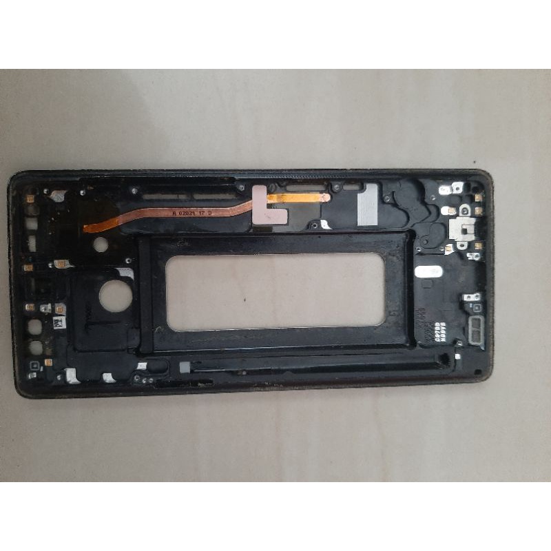 Frame lcd Samsung note 8 cabutan
