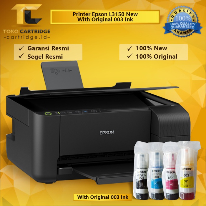 Printer Epson L3256 L 3250 EcoTank Original Multifunction Print Scan Copy Wifi Wireless Penerus L405