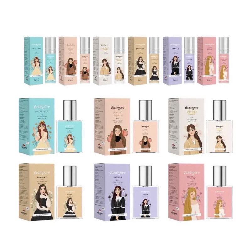 [GIFT] PARFUM GEAMOORE 30ml 15ml BOTOL SPRAY  PARFUM| PARFUM GEAMOORE| GEAMOORE | GEAMOORE  6ml | GE