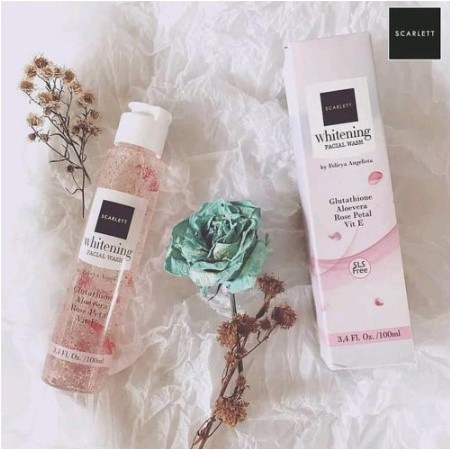 SCARLETT WHITENING FACIAL WASH / FACIAL WASH SCARLETT BPOM