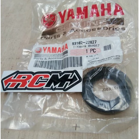 93102-22827 OIL SEAL SIL GEAR GIR GER DEPAN BYSON BISON ORI ORIGINAL YAMAHA YGP ASLI