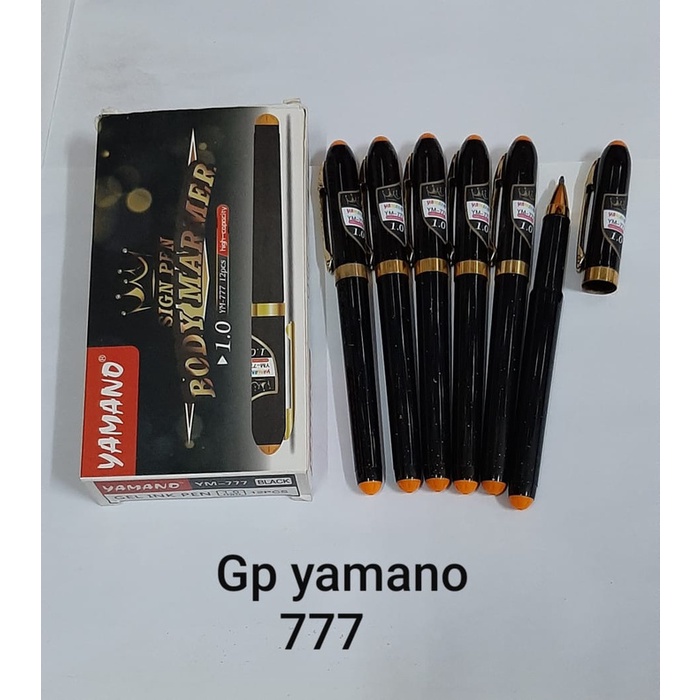 

MURAH Gel Pen Yamano 777 series sign pen 1.0 mm / pena tanda tangan