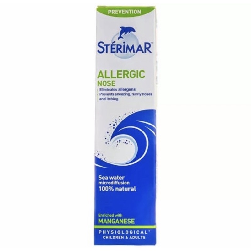 Sterimar allergic nose 50 ml ( membersihkan hidung mencegah pilek )