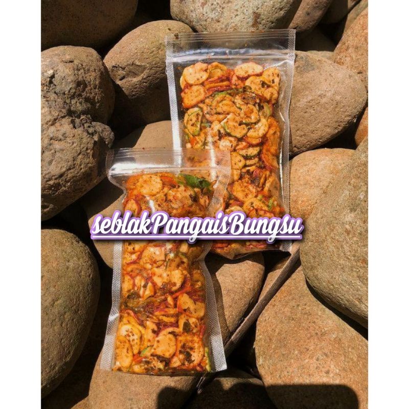 

seblak kering seblak kemplang pedas extra daun jeruk isi 100 gram