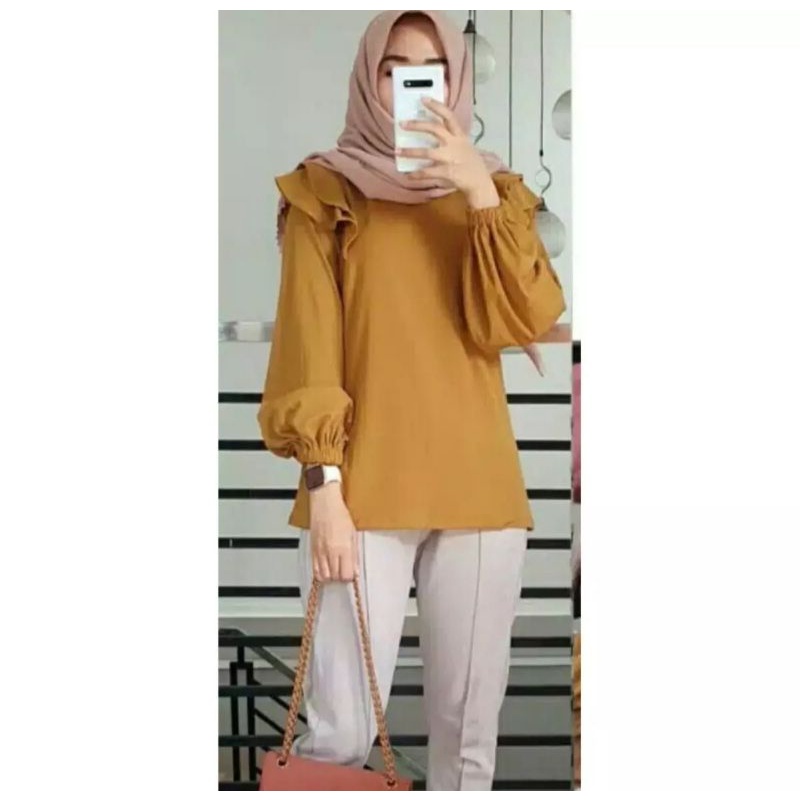 Model baju atasan wanita terbaru 2021