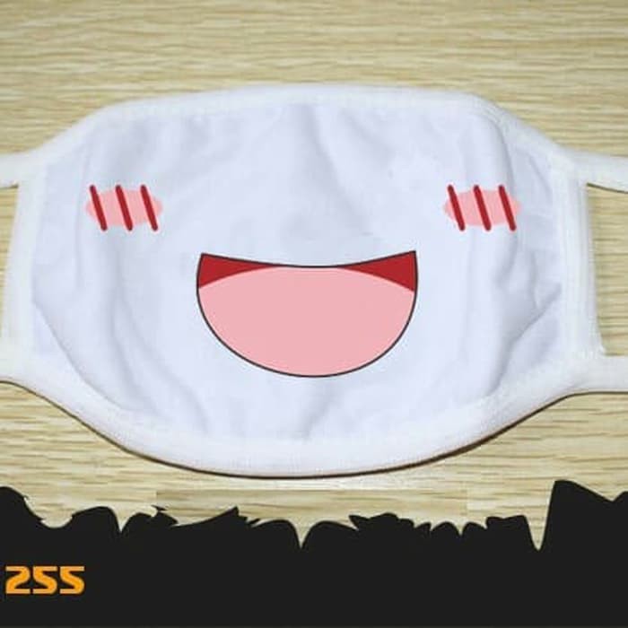 Masker emoticon Masker lucu - MKR 255