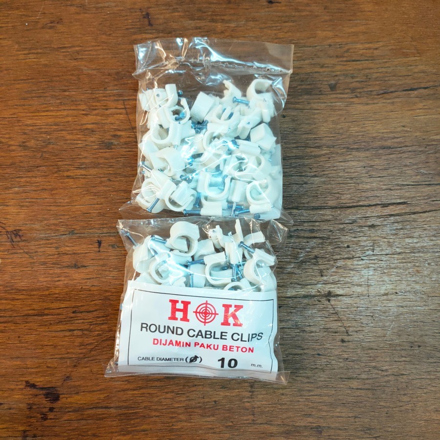 HOK klem kabel beton no. 10 / klem beton 10 mm