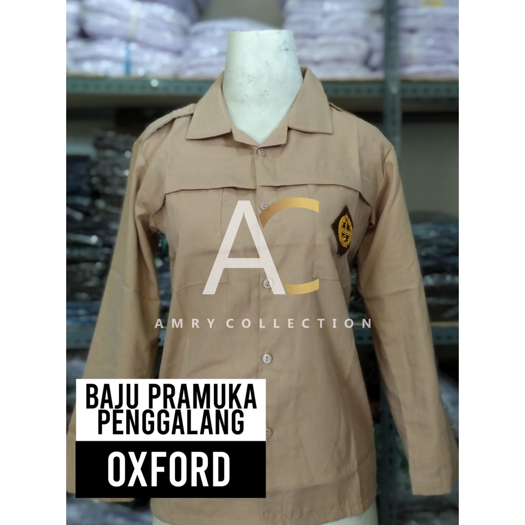 Baju Pramuka Penggalang SD-SMP Bahan GS seragam sekolah / Pramuka Palang