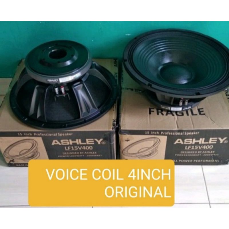 SPEAKER SUBWOOFER 15INCH ASHLEY LF 15V400 ORIGINAL