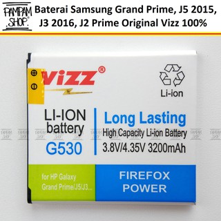 Baterai Vizz Double Power Original Handphone Samsung