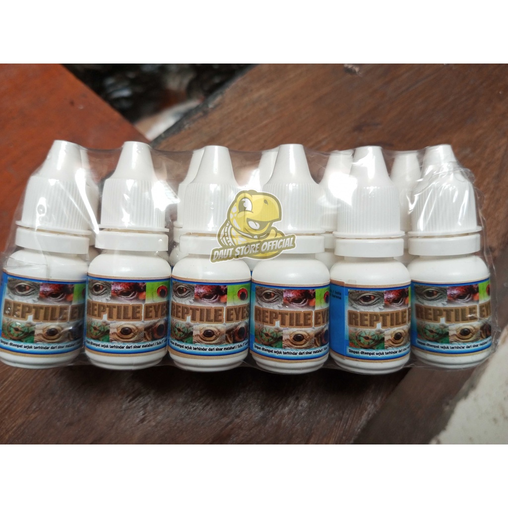 Reptile Eyes / Obat Mata Reptile/Tortoise/Turtle/Kura By Gala Tortle EXPIRED 12-2025