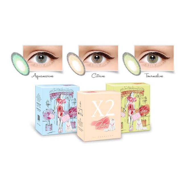 SOFTLENS X2 GLAM / SOFTLENS WARNA X2 GLAM