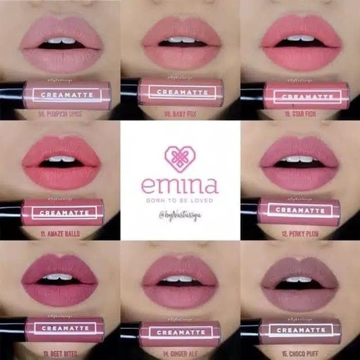 ☘️ CHAROZA ☘️ EMINA Creamatte Lip Cream