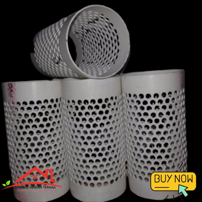 PIPA PARALON 4 INCH PEMBUANGAN AIR DRAINASE FILTER KOLAM IKAN TERPAL